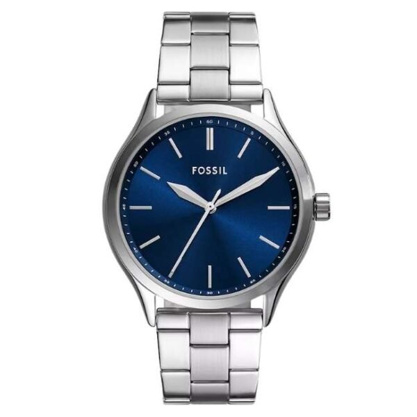 Fossil Men Blue Dial Quartz Watch-BQ2860