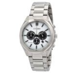 Citizen Men White Dial Chronograph Watch -CA4590-81A