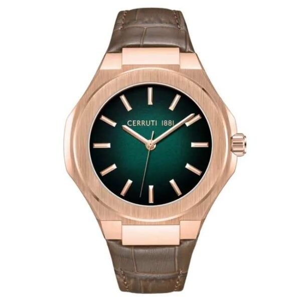 Cerruti Men Green DialAutomatic Watch -CECIWGA0043003W