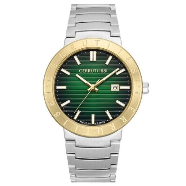 Cerruti Men Green DialAutomatic Watch -CECIWGA0043104W