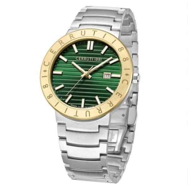 Cerruti Men Green DialAutomatic Watch -CECIWGA0043104W