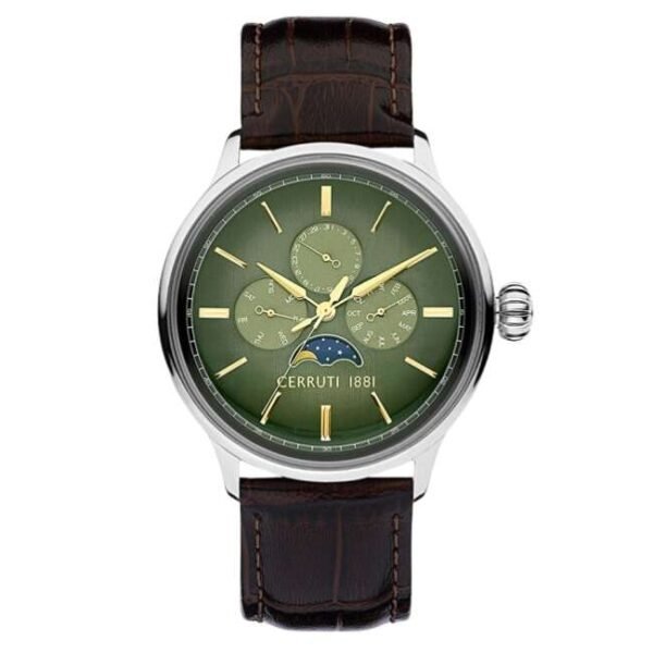 Cerruti Men Green DialQuartz Watch -CECIWGF2224602W