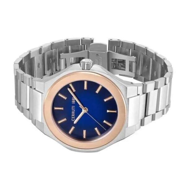 Cerruti Men Blue DialAutomatic Watch -CECIWGG0043005W