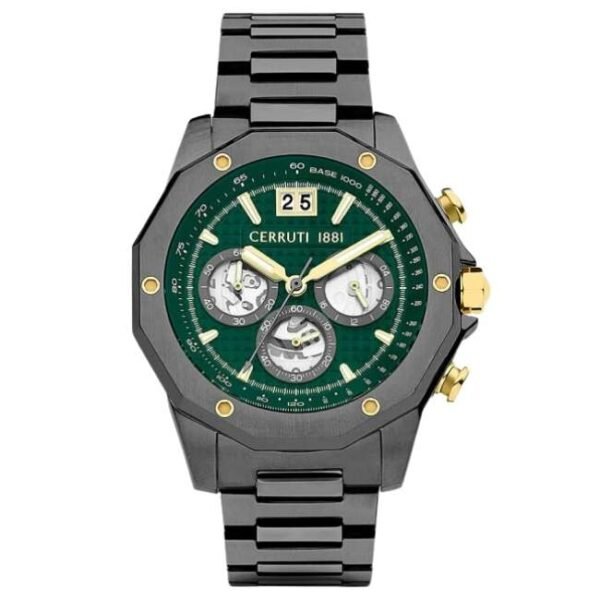 Cerruti Men Green DialQuartz Watch -CECIWGI2207403W
