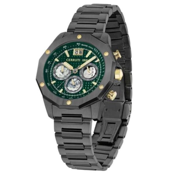 Cerruti Men Green DialQuartz Watch -CECIWGI2207403W