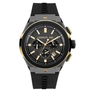 Cerruti Men Black DialAutomatic Watch -CECIWGQ0006802W