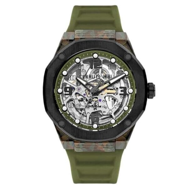 Cerruti Men Green DialAutomatic Watch -CECIWGR2223904W