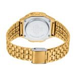 Casio Unisex Gold Dial Digital Watch -D224