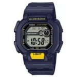Casio Men Blue Dial Digital Watch -D230