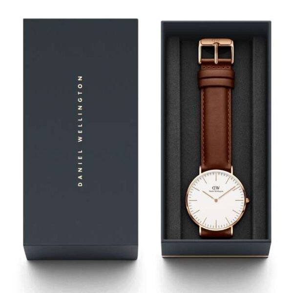 Daniel Wellington Men Rose Gold Dial Quartz Watch -DW00100006K