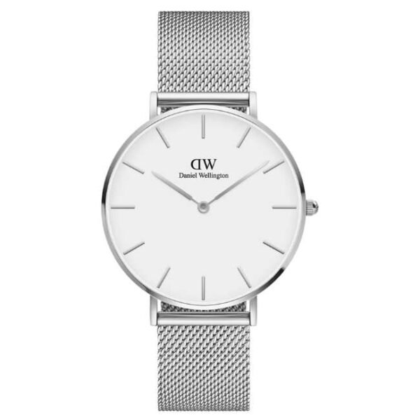 Daniel Wellington Unisex Silver Dial Quartz Watch -DW00100306K