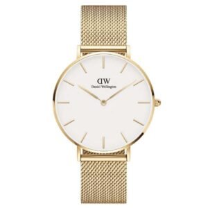 Daniel Wellington Unisex Gold Dial Quartz Watch -DW00100346K