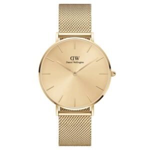 Daniel Wellington Unisex Gold Dial Quartz Watch -DW00100475
