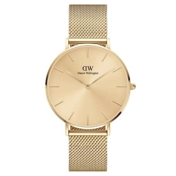 Daniel Wellington Unisex Gold Dial Quartz Watch -DW00100475