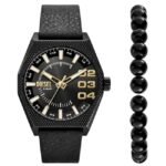 Diesel Scraper Analog Watch for Men with Bracelet - DZ2210SET
