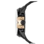 Diesel Stainless Steel Chronograph Black Dial Men Watch-Dz4338