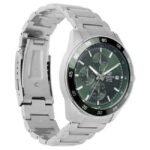 Casio Men Green Dial Chronograph Watch -ED614
