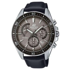 Casio Men Brown Dial Chronograph Watch -ED616