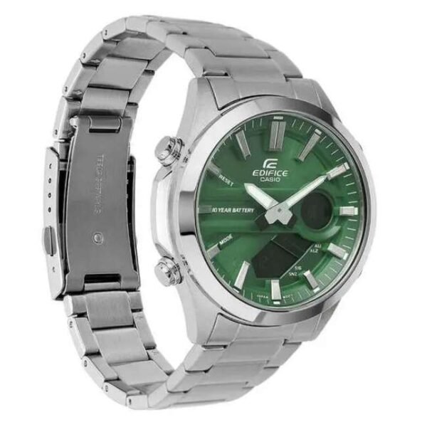 Casio Men Green Dial Chronograph Watch -ED626