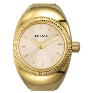 Fossil Women Gold Dial Quartz Watch-ES5246 RNG