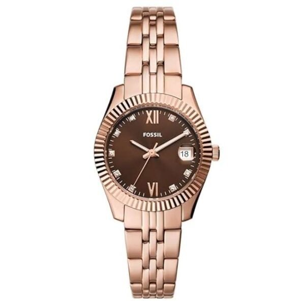 Fossil Women Brown Dial Quartz Watch-ES5324