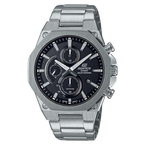 Casio Men Black Dial Chronograph Watch -EX527