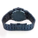 Foce Chronograph Blue Dial Metal Belt Analog Watch - For Men Fc11643Gbl4