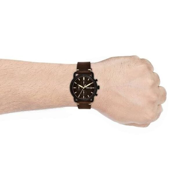 Fossil Men Black Dial Chronograph Watch-FS5403
