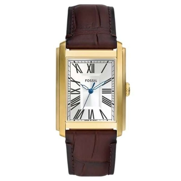 Fossil Men White Dial Quartz Watch-FS6011
