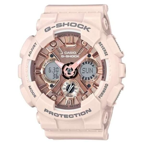 Casio GShock Men Rose Gold Dial Analog-Digital Watch -G732