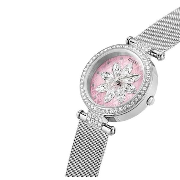 Guess Women Pink Dial Quartz Watch-GW0032L3