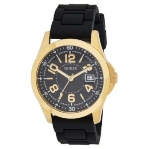 Guess Men Black Dial Quartz Watch-GW0058G2