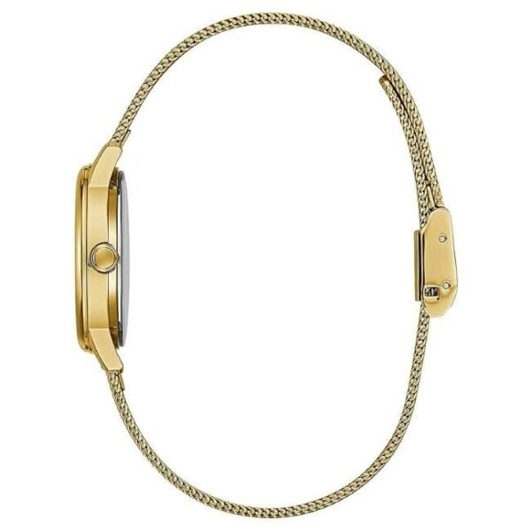 Guess Women Gold Dial Quartz Watch-GW0106L2