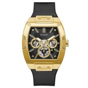 Guess Men Phoenix Black Dial Chronograph Watch-GW0202G1