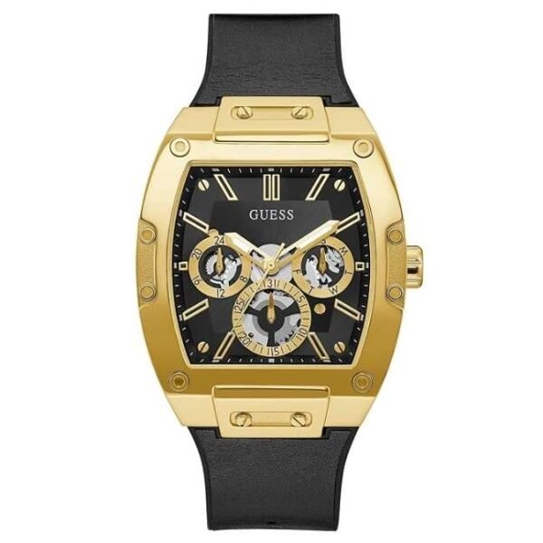 Guess Men Phoenix Black Dial Chronograph Watch-GW0202G1