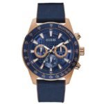 Guess Men Blue Dial Automatic Watch-GW0206G2