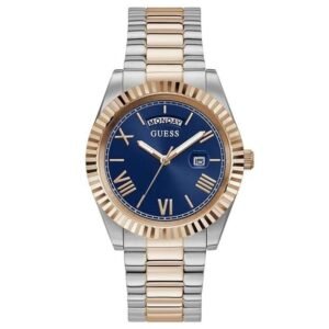 Guess Men Connoisseur Blue Dial Quartz Watch-GW0265G12