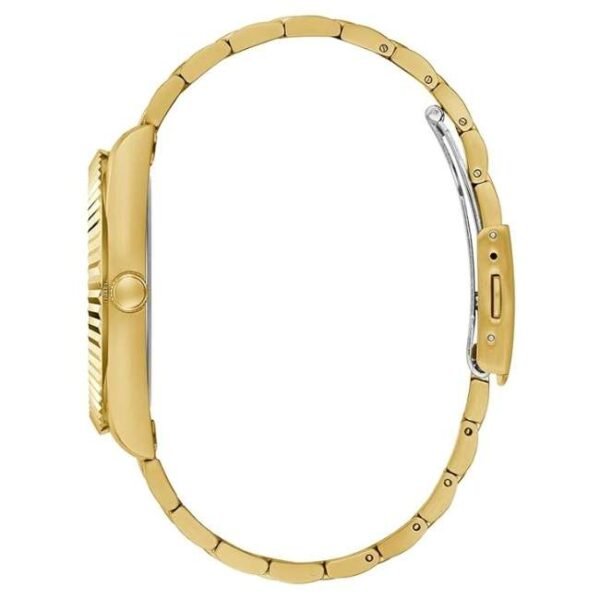 Guess Men Formal Gold Dial Quartz Watch-GW0265G2