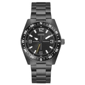 Guess Men North Black Dial Chronograph Watch-GW0327G2