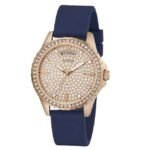Guess Women Lady Comet Rose Gold Dial Quartz Watch-GW0358L1
