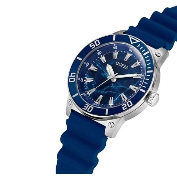 Guess Men Blue Dial Quartz Watch-GW0420G1