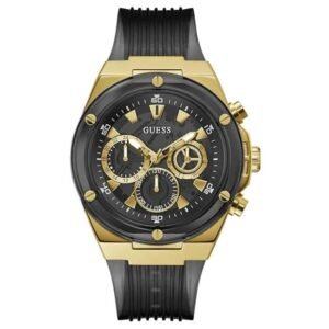 Guess Men Poseidon Black Dial Quartz Watch-GW0425G1