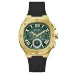 Guess Men Green Dial Chronograph Watch-GW0571G3