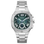 Guess Men Headline Green Dial Chronograph Watch-GW0572G6