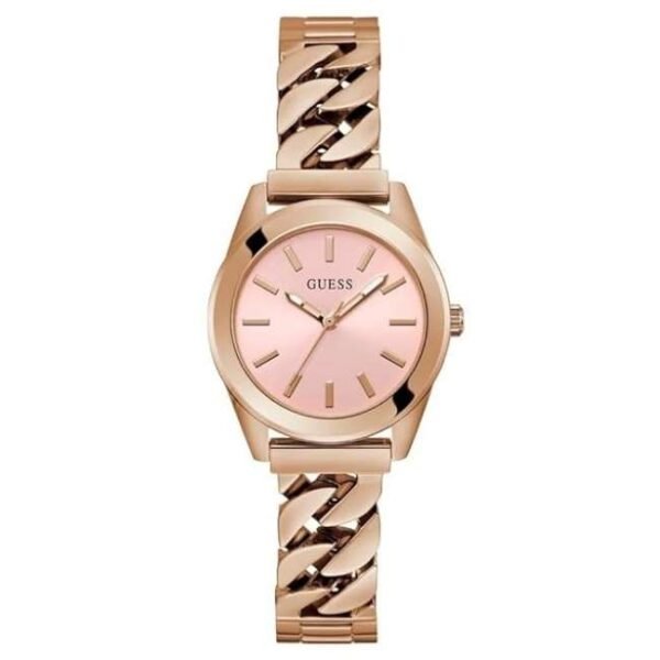 Guess Women Serena Pink Dial Quartz Watch-GW0653L2