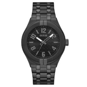 Guess Men Escape Black Dial Quartz Watch-GW0661G3