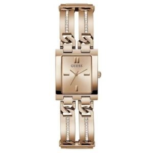 Guess Women Mod Id Rose Gold Dial Quartz Watch-GW0668L3