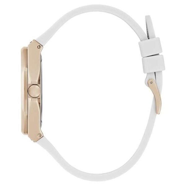 Guess Women Zest White Dial Chronograph Watch-GW0694L3