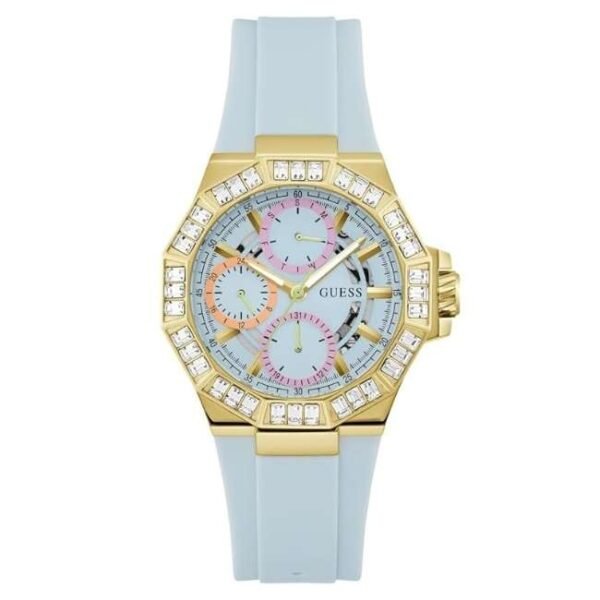 Guess Women Blue Dial Chronograph Watch-GW0695L1