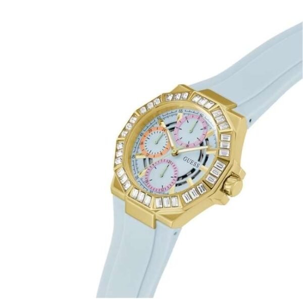 Guess Women Blue Dial Chronograph Watch-GW0695L1